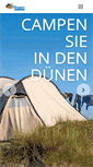 Mobile Screenshot of amrum-camping.de